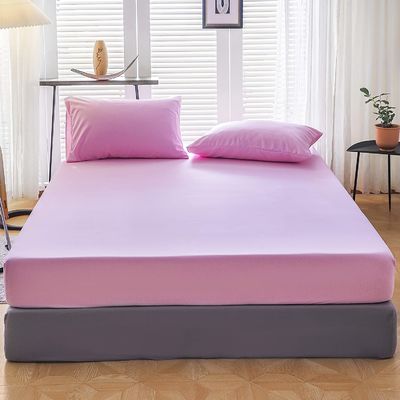 Lentes de cama de 3 piezas permeables al aire con 2 fundas para almohadas y un bolsillo profundo de 14 pulgadas