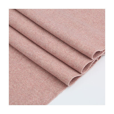 Tejido de chaqueta de alpaca de lana súper suave multicolor personalizado con patrón teñido