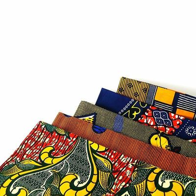 135gm Tejido de cera real Impresiones de cera africana Resistente al agua y para ropa de moda