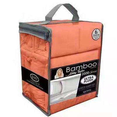 Resistente a las arrugas T1800 Set de hojas teñidas de microfibra 6 piezas sin relleno 1,5-2 kg
