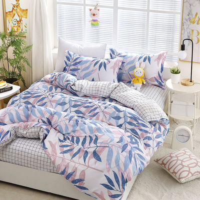 Transforme su dormitorio con sábanas y fundas de diseño de plantas 100% de poliéster impreso