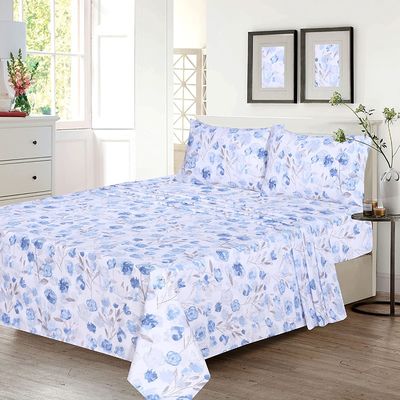 133x72 Tejido 100% de algodón Sábanas de cama 4 piezas de ropa de cama Material de algodón orgánico