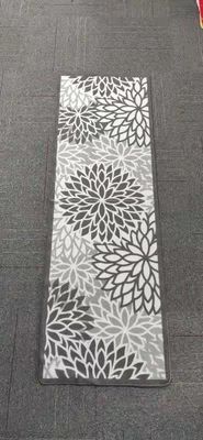 Anti-Fatigue Tejidos Impresos 3D Alfombras de cocina y alfombras Conjunto de 2 con apoyo de caucho TPR