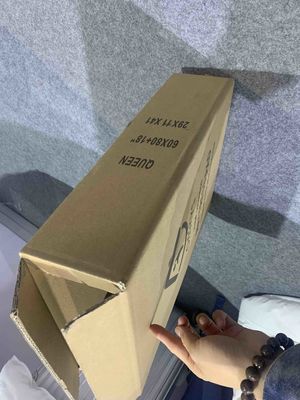 Cubierta de edredón con tablillas de esquina Caja de hotel Cosida Cubierta alternativa