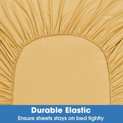 No hay relleno de lujo bordado fundas de almohada para el dormitorio extra suave cepillado microfibra libre de arrugas desvanecerse