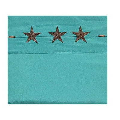 Western Peak 6pcs de bordado de la hoja de la estrella de juego lavable en lavadora 100% poliéster
