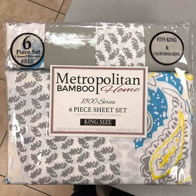 6 piezas de tamaño completo 100% de poliéster Impresión de Microfibra Sillón de cama para Hotel en el Bien