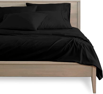 Super suave microfibra 1800 cuento de hilos cama de cama conjunto de 6pcs estilo europeo y americano