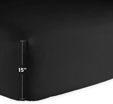 Super suave microfibra 1800 cuento de hilos cama de cama conjunto de 6pcs estilo europeo y americano