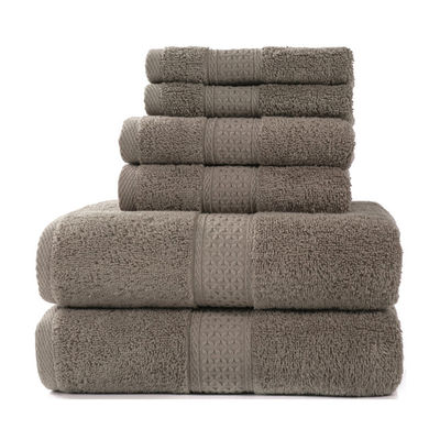Toallas de algodón muy absorbentes y suaves de punto 3pcs para sus necesidades de baño
