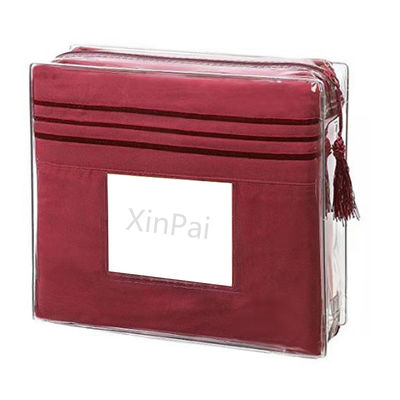 XINPAI Microfibra tres líneas de bordado de masaje sábanas de cama conjunto para sábanas planas