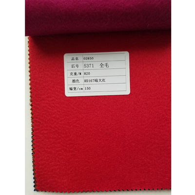 El tipo de hilo de lana más popular es 10% de alpaca 90% de lana 870 g/m Tejido de lana de estiramiento directo