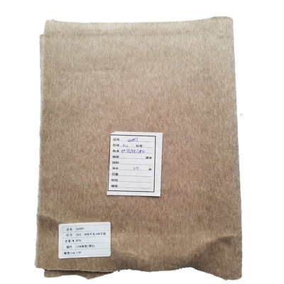 150 cm de ancho tejido súper suave 90% lana 40% alpaca lana de vestir de la peor calidad Tejido para abrigo