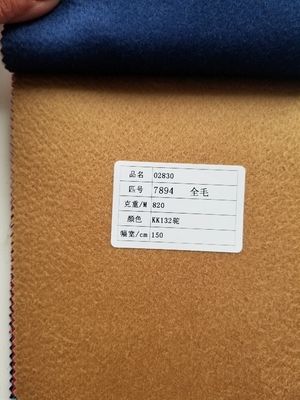 150 cm de ancho tejido súper suave 90% lana 40% alpaca lana de vestir de la peor calidad Tejido para abrigo