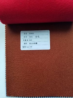 150 cm de ancho tejido súper suave 90% lana 40% alpaca lana de vestir de la peor calidad Tejido para abrigo