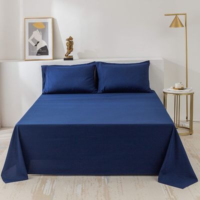 1800 ropa de cama Rugas desvanecerse Resistente a las manchas Hipoalergénico Lámina de microfibra cepillada Set perfecto