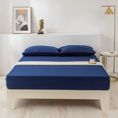 1800 ropa de cama Rugas desvanecerse Resistente a las manchas Hipoalergénico Lámina de microfibra cepillada Set perfecto
