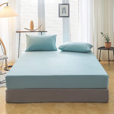 200 cc de ropa de cama de poliéster 1 sábana y 2 almohadillas para una buena noche de sueño