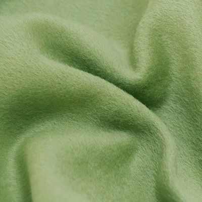 Tejido de chaqueta de lana blanda de peso medio para investigación de otoño e invierno
