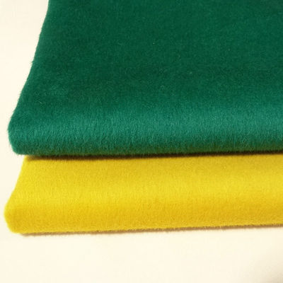 Abrigos de invierno personalizados Tejido de lana 90% Lana 10% Alpaca súper suave de un lado cepillado