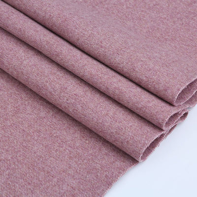 Tejido de chaqueta de alpaca de lana súper suave multicolor personalizado con patrón teñido