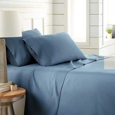 Transforma tu dormitorio con el conjunto de sábanas de microfibra pliegada 133 * 60 densidad de tela