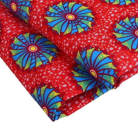 40X40 Cuenta de hilo Tejido satinado Impresiones de cera africana Ghana Hitarget Real de cera de primera categoría