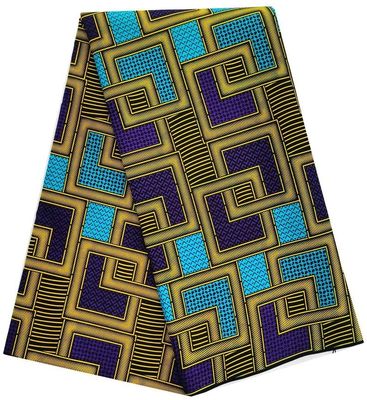 Tejido de cera de algodón para prendas africanas Impresión tradicional africana