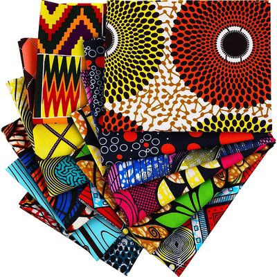 Tejido de cera de algodón para prendas africanas Impresión tradicional africana