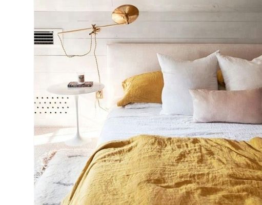 Líneas de lino lavadas puras de ropa de cama de lino europeo personalizable y se puede personalizar