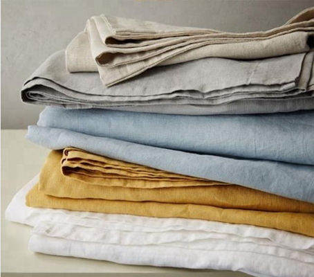 Líneas de lino lavadas puras de ropa de cama de lino europeo personalizable y se puede personalizar