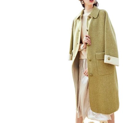 Tejido de ropa delgado de lana completa de gran tamaño con una sensación suave y diseños personalizados
