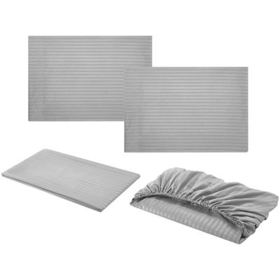 NO Relleno de 80 gramos 100% de poliéster de fibra microfibra en relieve Set de ropa de cama de Xinpai 133 * 60 densidad de tejido