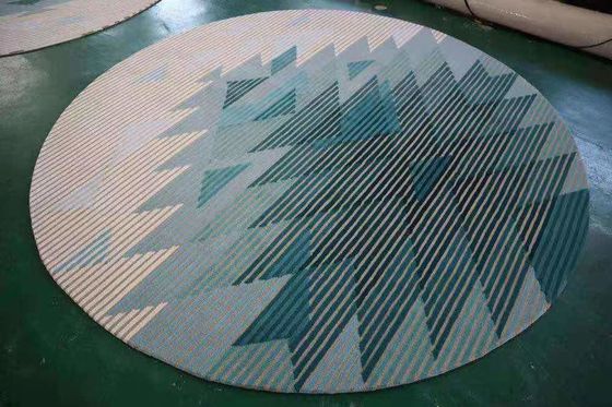 Técnica hecha a mano 100% de lana de alfombra de mano para hoteles suave y duradera