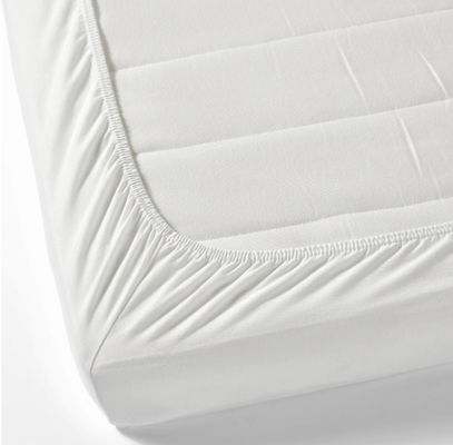 Coser hojas de color personalizado 100% de algodón para hojas de cama de bolsillo extra profundo