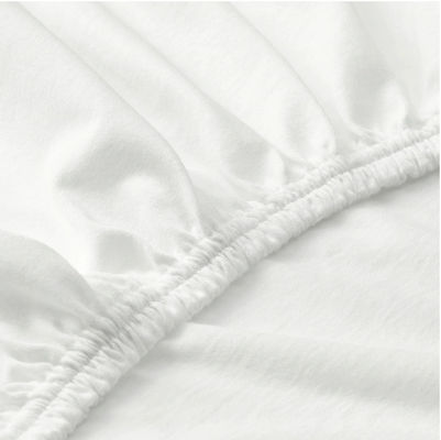 Coser hojas de color personalizado 100% de algodón para hojas de cama de bolsillo extra profundo