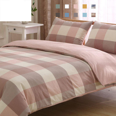 Set de ropa de cama de algodón transpirable y duradero con diseño impreso moderno para un sueño cómodo