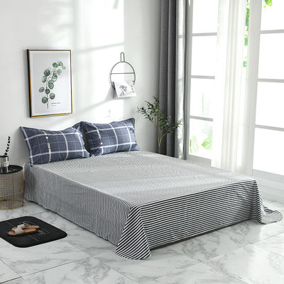 100% de fibra de poliéster personalizada 4 piezas 2021 King Size Set de ropa de cama de algodón 300Tc para el dormitorio