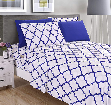 Cuarto de cama de lujo personalizado de diseño personalizado con 300 hilos