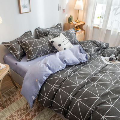 Grado adulto A 100% bambú ropa de cama comodidad conjuntos con patrón de mármol Set de manta de cubierta