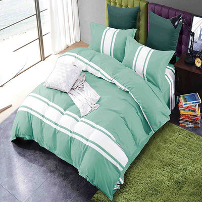 100% de algodón 4 piezas de ropa de cama para el dormitorio dentro del hotel de lujo de todos los tamaños