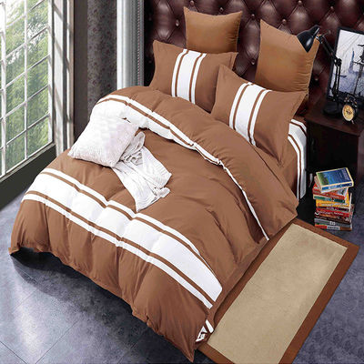100% de algodón 4 piezas de ropa de cama para el dormitorio dentro del hotel de lujo de todos los tamaños