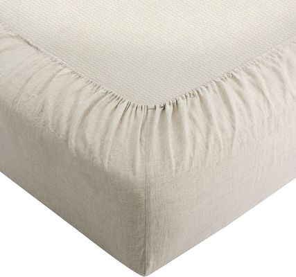 Gran tamaño de piedra Lavado de ropa de cama francesa Set de 4 100% de lino puro estilo europeo