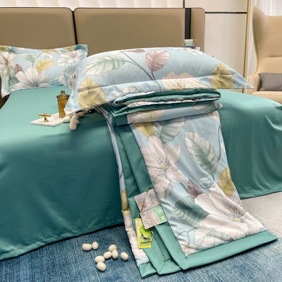 Conjunto de ropa de cama de bambú de lujo para dormir cómodamente