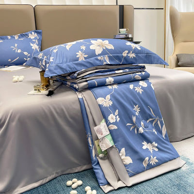 Conjunto de ropa de cama de bambú de lujo para dormir cómodamente