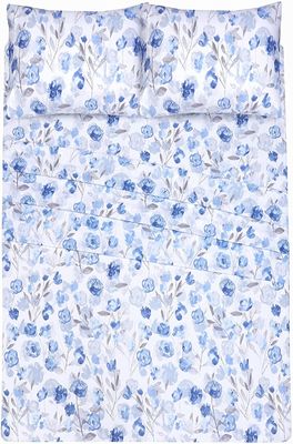 133x72 Tejido 100% de algodón Sábanas de cama 4 piezas de ropa de cama Material de algodón orgánico