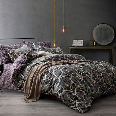 Setios de ropa de cama con cubierta de colchoneta de bordado para 100% de algodón