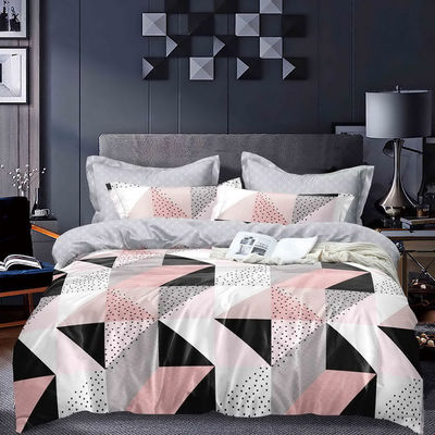 Setios de ropa de cama con cubierta de colchoneta de bordado para 100% de algodón