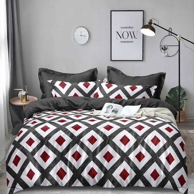 Setios de ropa de cama con cubierta de colchoneta de bordado para 100% de algodón