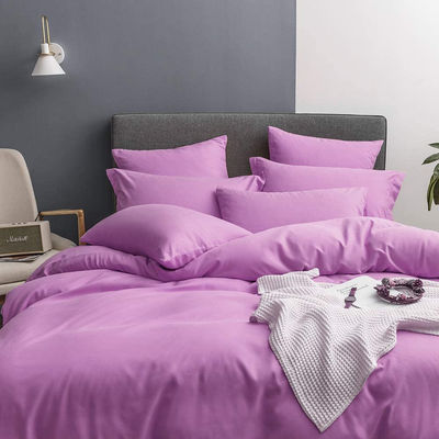 Conjunto de ropa de cama de algodón puro Tejidos domésticos cálidos y cómodos para diseños personalizados